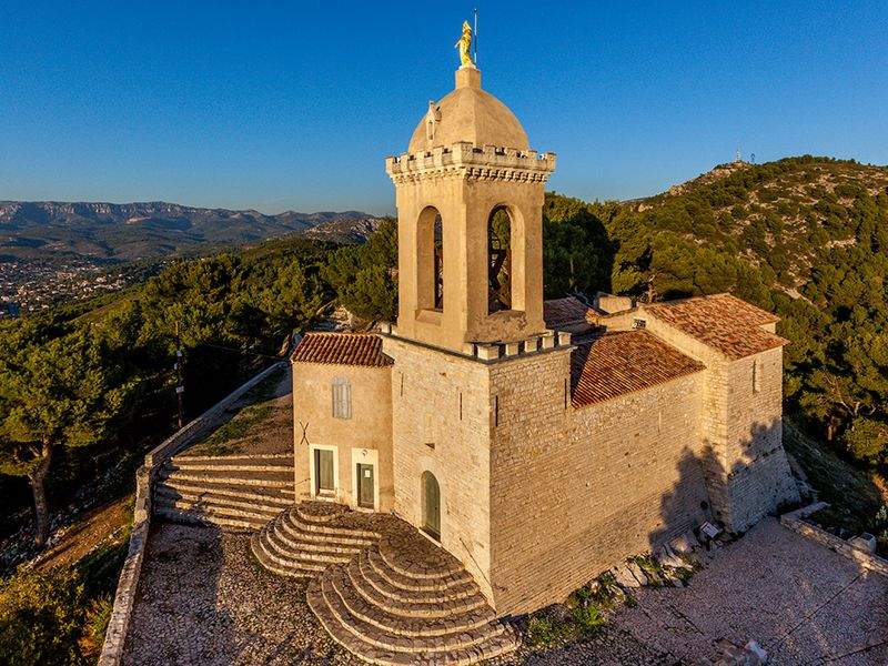 Allauch - Église Chapelle Notre-dame Du Château