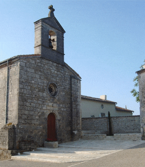 Aussac-Vadalle - Église Aussac-vadalle : Saint-pierre