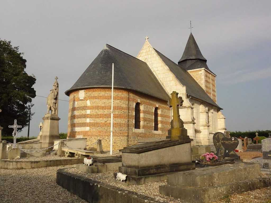 Auzouville-Auberbosc - Église Saint Léger