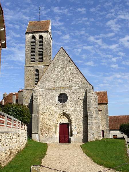 Bernay-Vilbert - Église Bernay-vilbert Saint Pierre