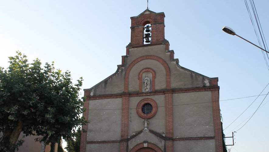 Blaye-les-Mines - Église Saint Louis à Bois Redon