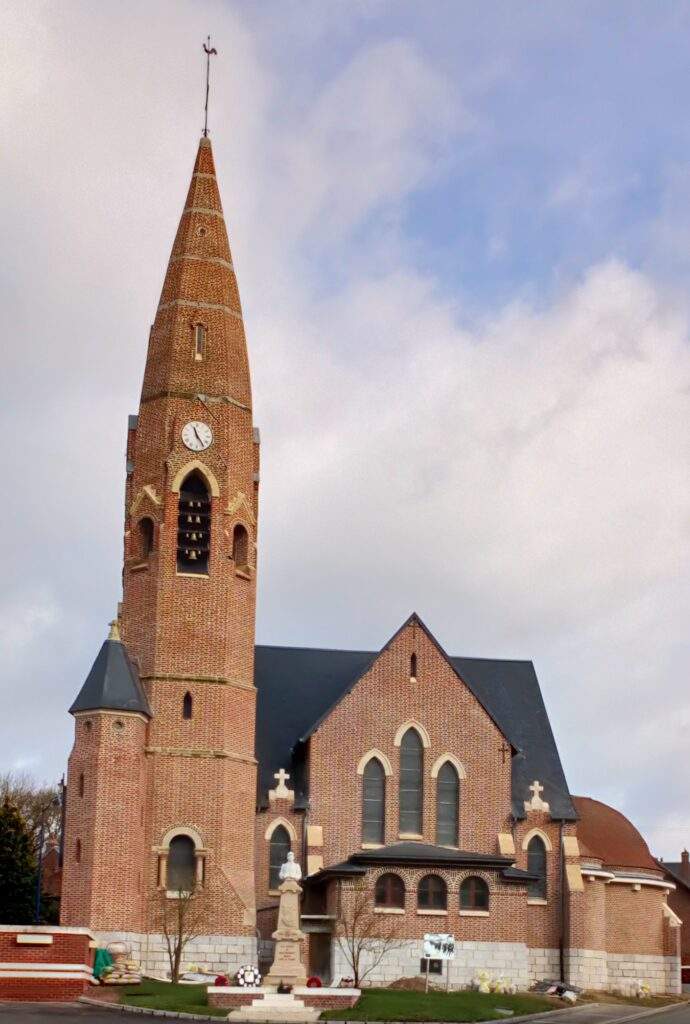 Bouzincourt - Église de Bouzincourt