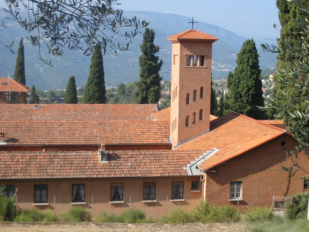 Castagniers - Église Abbaye Notre-dame de La Paix (Cisterciennes)