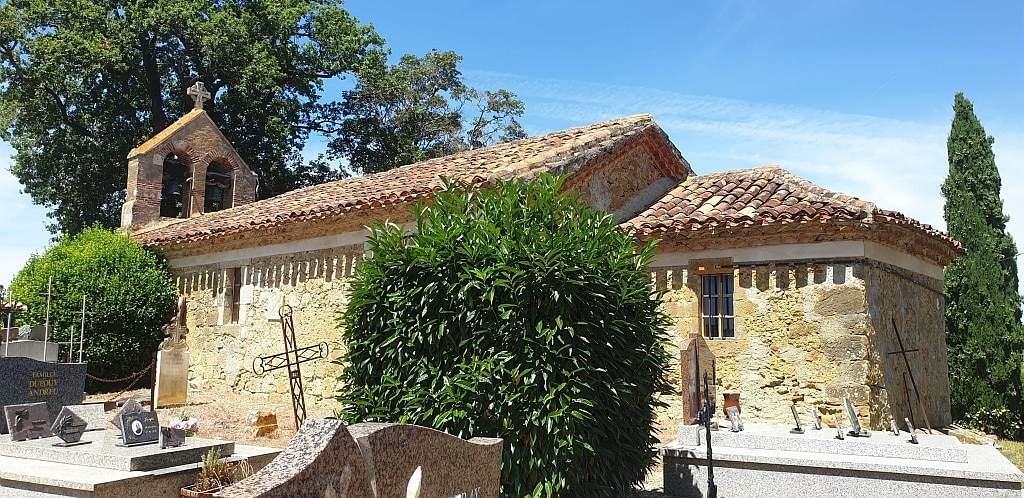 Castillon-Debats - Église Saint Pé