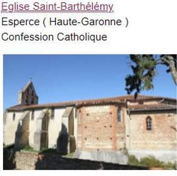 Esperce - Paroisse D’esperce