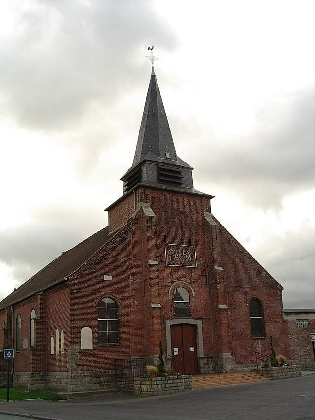 Évin-Malmaison - Église Saint Vaast