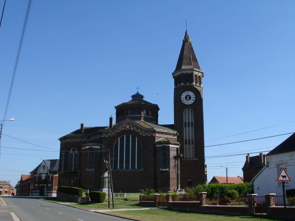 Hébuterne - Église Saint Vaast