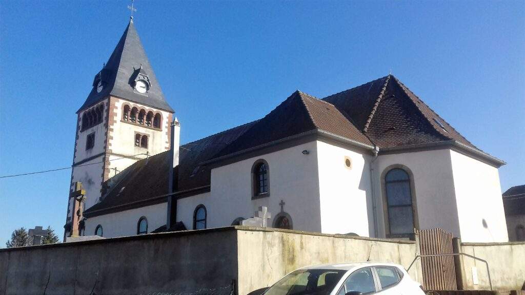 Hohfrankenheim - Église Annexe de Schaffhouse Su Zorn
