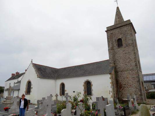 Île-d'Houat - Église Saint-gildas (Houat)