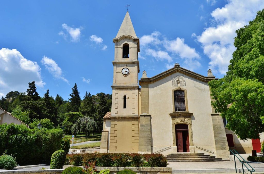 Lamanon - Église Saint Denys