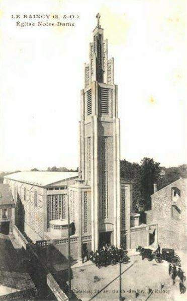 Le Raincy - Eglise Notre-dame de La Consolation
