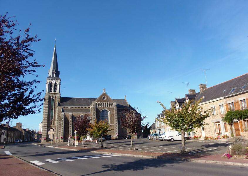 Montaudin - Église Notre-dame de L’immaculée-conception.