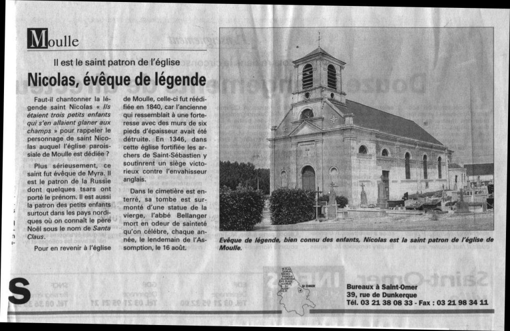 Moulle - Église Saint Nicolas