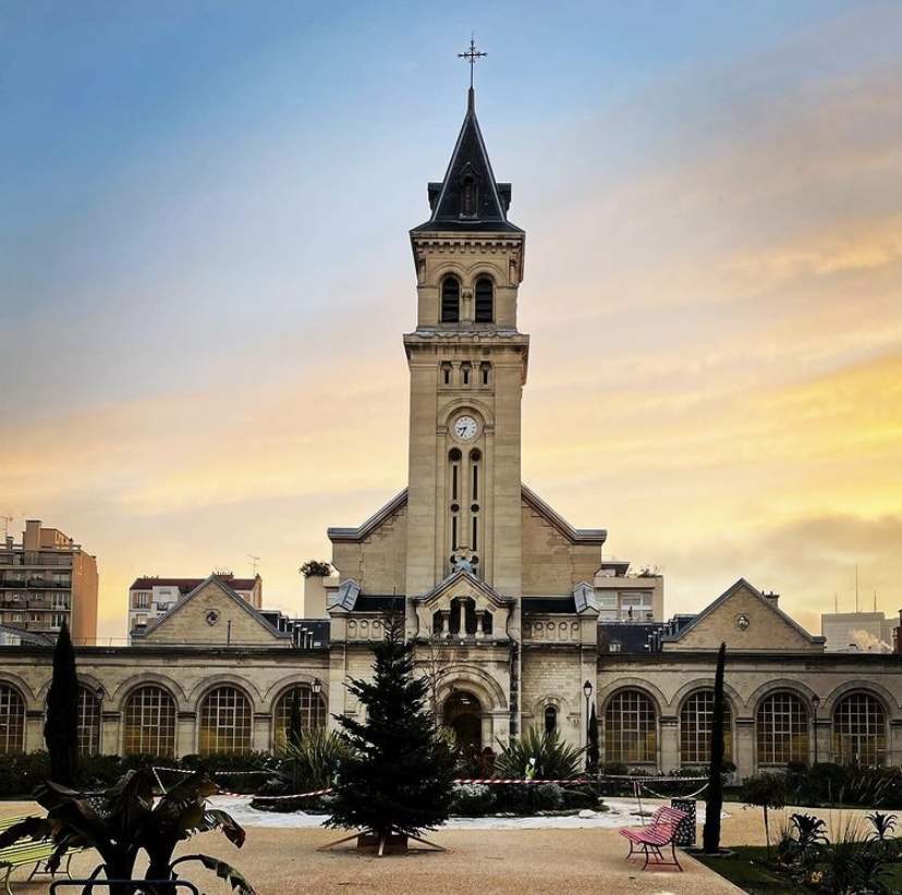 Paris - Église Chapelle de Tenon (Hôpital)
