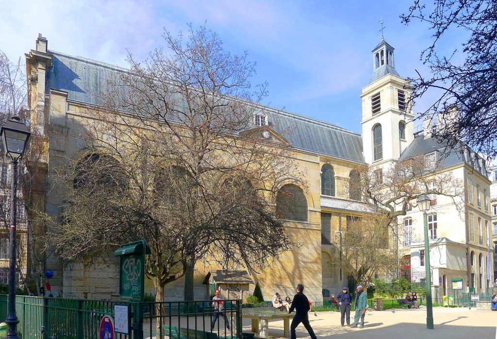 Paris - Église Notre-dame Des Blancs-manteaux