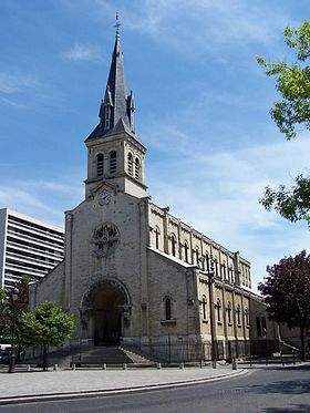 Paris - Église Notre-dame de La-gare (Jeanne D’arc)