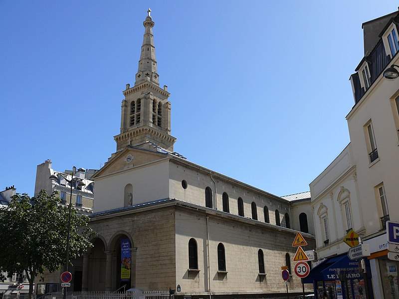 Paris - Église Saint-jean-baptiste de Grenelle