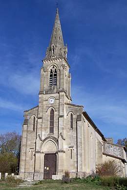 Pompéjac - Église Saint Saturnin