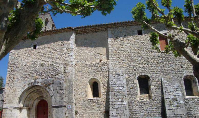 Saint-Maurice-d'Ibie - Église Saint Maurice