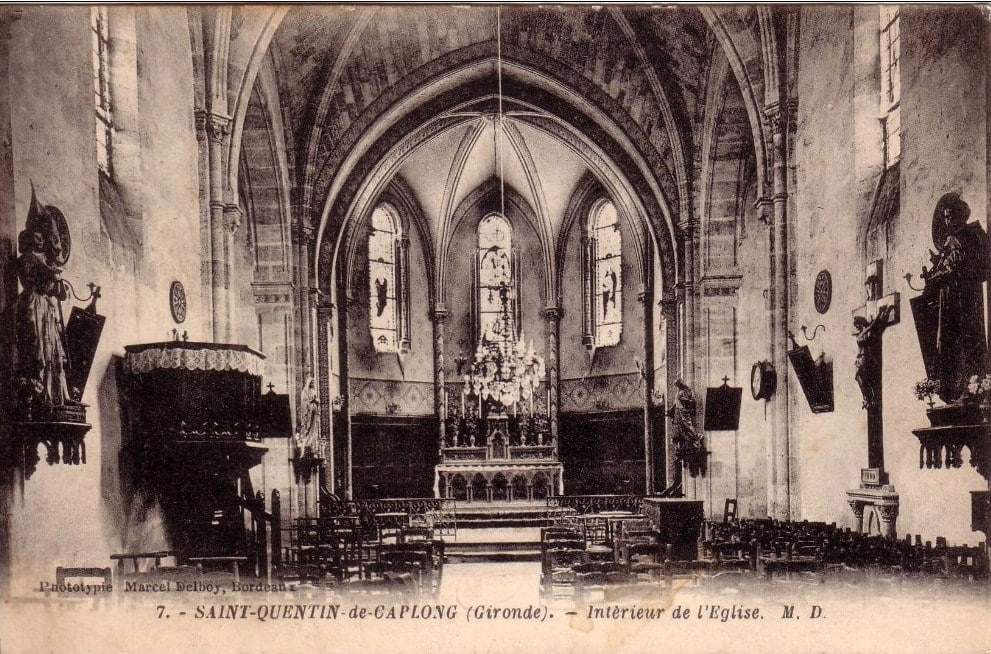 Saint-Quentin-de-Caplong - Église Notre Dame