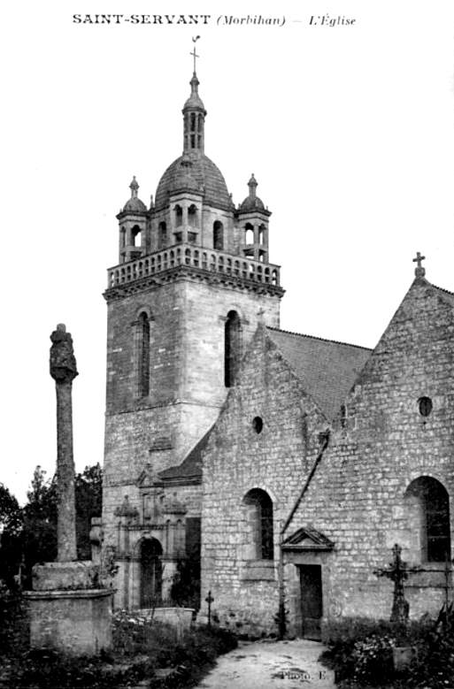 Saint-Servant - Église Saint-servais (Saint-servant-sur-oust)