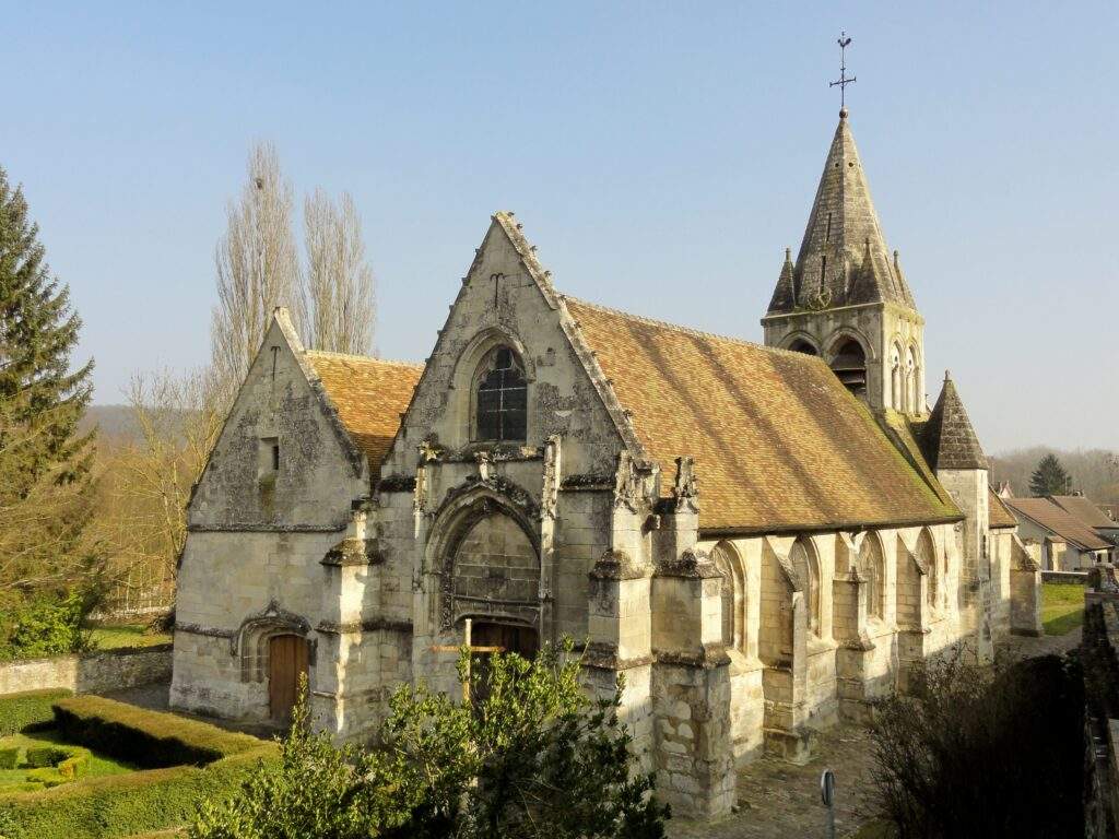 Saintines - Église Saint Denis Saint Jean Baptiste (Saintines)