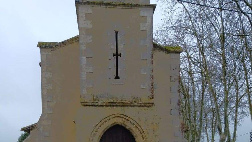 Valence-sur-Baïse - Église Ampeils