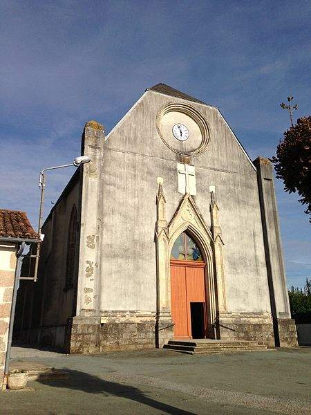 Vausseroux - Église Vausseroux (Sainte-radegonde)