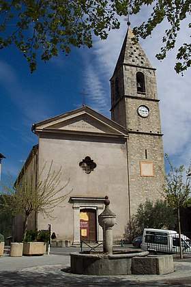 Villars-sur-Var - Église Saint Jean Baptiste