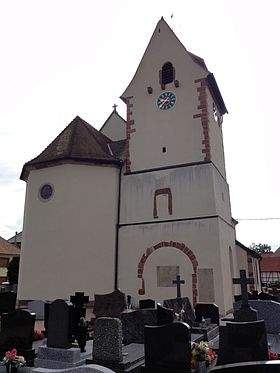 Wingersheim - Église Saint Nicolas